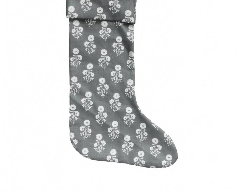 NEW PICTURA julia floral stocking in charcoal